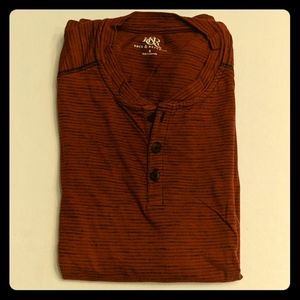 Red casual shirt